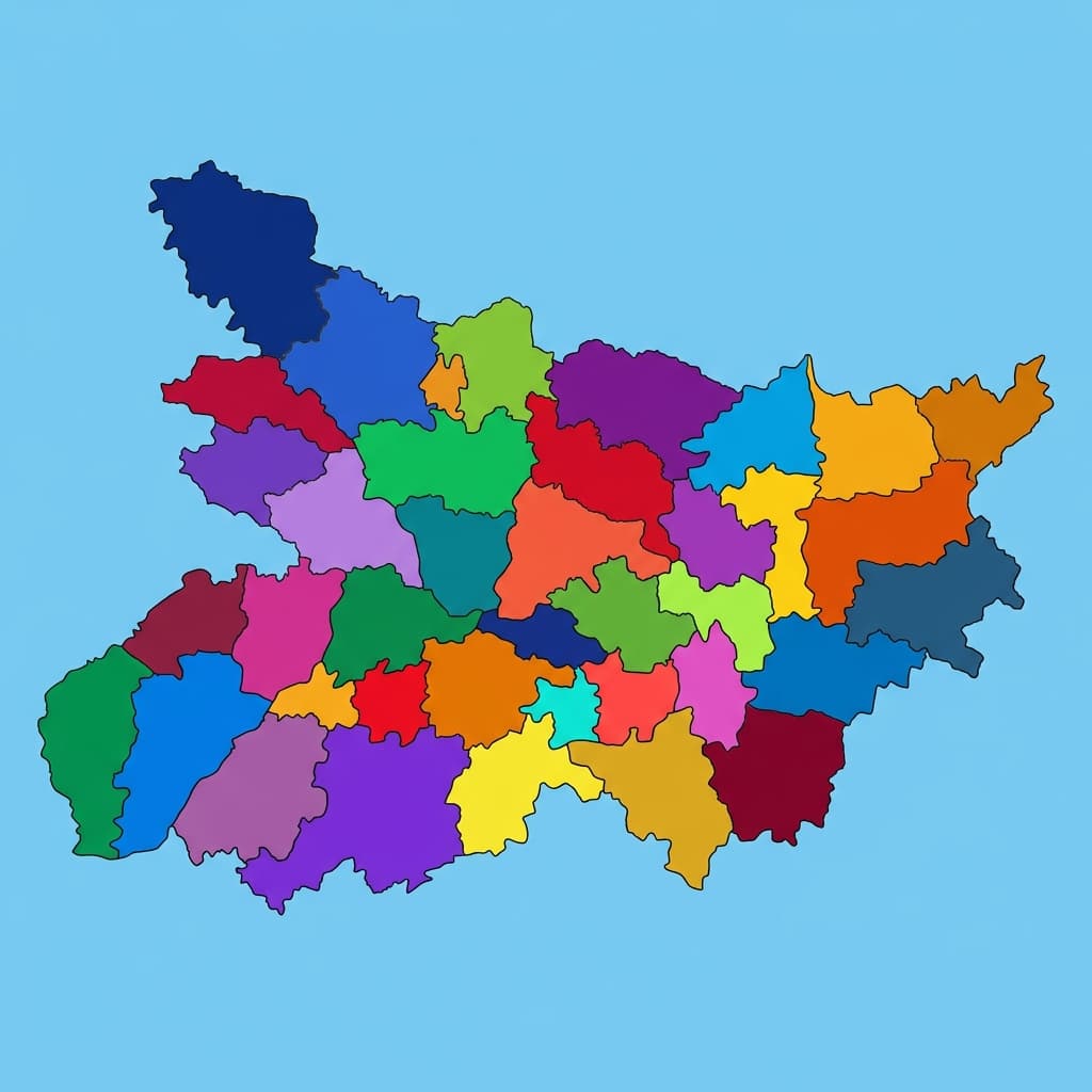 Bihar Map Watermark